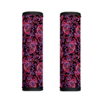 Purple Paisley Pattern Print Handle Covers