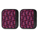 Purple Paisley Pattern Print Handle Covers