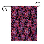 Purple Paisley Pattern Print House Flag