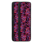Purple Paisley Pattern Print Refrigerator Handle Covers