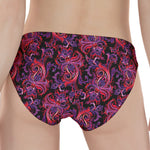 Purple Paisley Pattern Print Women's Panties