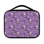 Purple Panda And Flower Pattern Print Classic Bible Case