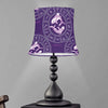 Purple Pisces Zodiac Pattern Print Bell Lamp Shade