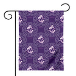 Purple Pisces Zodiac Pattern Print House Flag