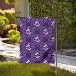 Purple Pisces Zodiac Pattern Print House Flag