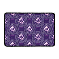 Purple Pisces Zodiac Pattern Print Kitchen Mat