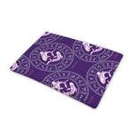 Purple Pisces Zodiac Pattern Print Pet Cooling Mat Cover