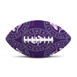 Purple Pisces Zodiac Pattern Print Rugby Ball