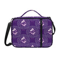Purple Pisces Zodiac Pattern Print Shoulder Strap Bible Bag