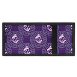 Purple Pisces Zodiac Pattern Print Trifold Wallet