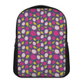 Purple Pitaya Pattern Print Casual Backpack