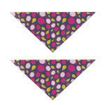 Purple Pitaya Pattern Print Dog Bandana