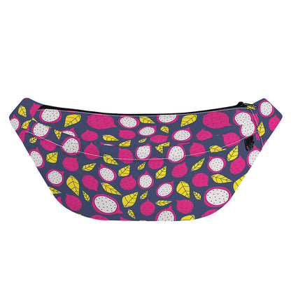 Purple Pitaya Pattern Print Fanny Pack