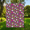 Purple Pitaya Pattern Print Garden Flag