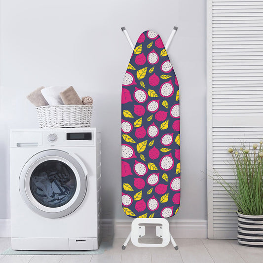 Purple Pitaya Pattern Print Ironing Board Cover