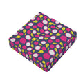 Purple Pitaya Pattern Print Outdoor Seat Cushion Cover