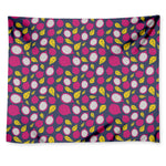 Purple Pitaya Pattern Print Tapestry