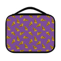 Purple Pizza Pattern Print Classic Bible Case