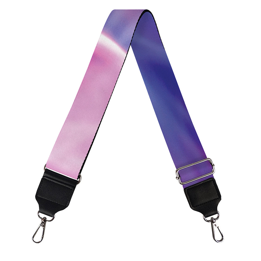 Purple Plasma Ball Print Bag Strap
