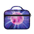 Purple Plasma Ball Print Briefcase Bible Bag
