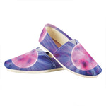Purple Plasma Ball Print Casual Shoes