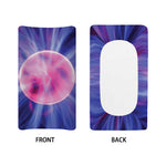 Purple Plasma Ball Print Changing Pad Cover