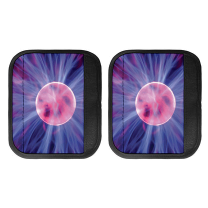Purple Plasma Ball Print Handle Covers