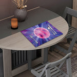 Purple Plasma Ball Print Placemat