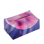 Purple Plasma Ball Print Rectangle Tissue Box Cover