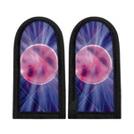 Purple Plasma Ball Print Skillet Handle Cover