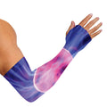 Purple Plasma Ball Print Sun Protection Arm Sleeves