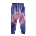 Purple Plasma Ball Print Sweatpants