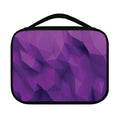 Purple Polygonal Geometric Print Classic Bible Case