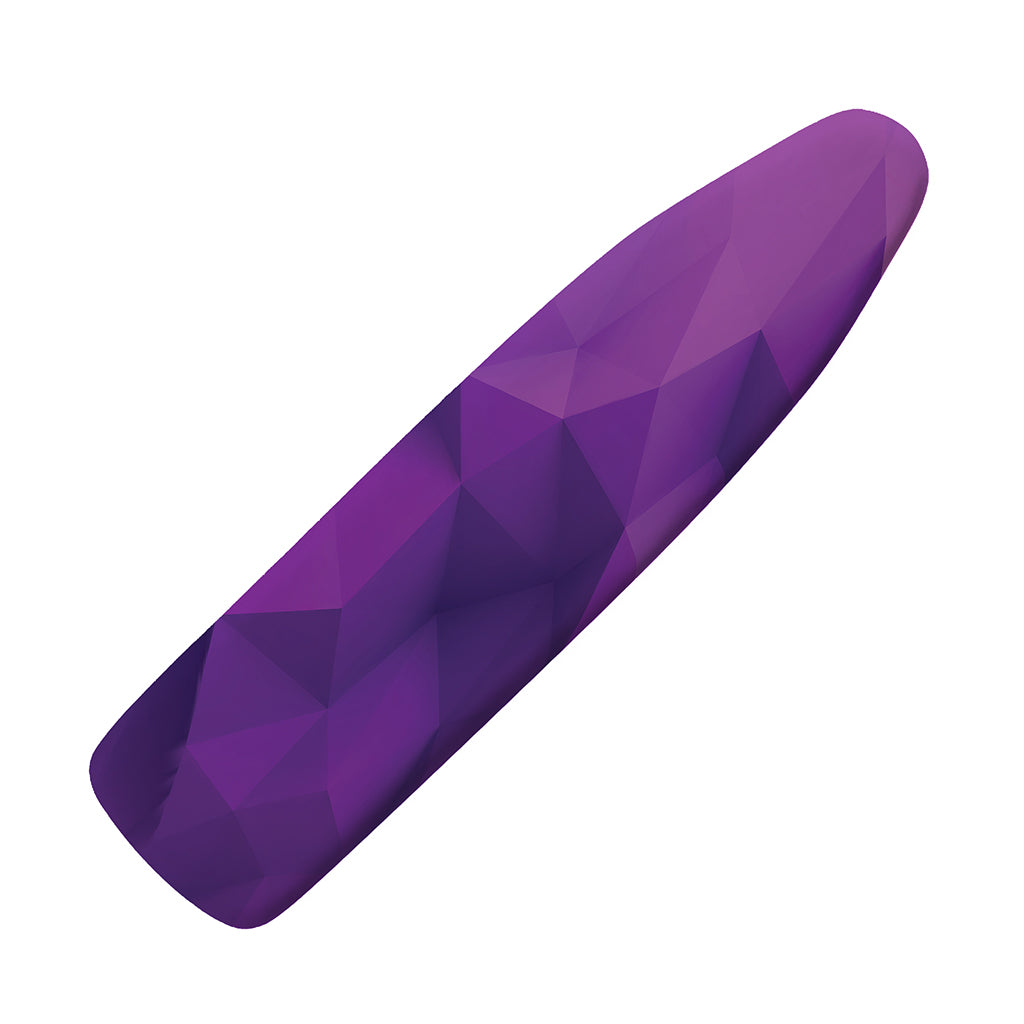 Purple Polygonal Geometric Print Ironing Board Cover