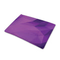 Purple Polygonal Geometric Print Pet Cooling Mat Cover