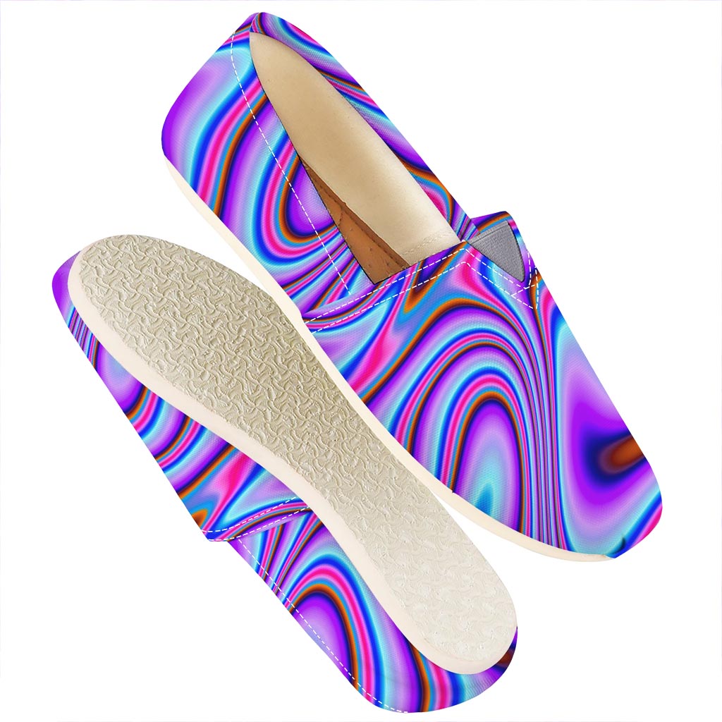Purple Psychedelic Trippy Print Casual Shoes