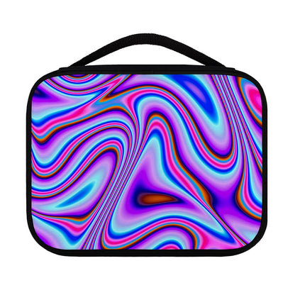 Purple Psychedelic Trippy Print Classic Bible Case
