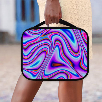 Purple Psychedelic Trippy Print Classic Bible Case