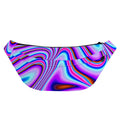 Purple Psychedelic Trippy Print Fanny Pack