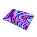 Purple Psychedelic Trippy Print Pet Cooling Mat Cover