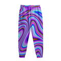 Purple Psychedelic Trippy Print Sweatpants