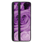 Purple Rose Print Refrigerator Handle Covers