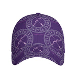 Purple Sagittarius Zodiac Pattern Print Baseball Cap