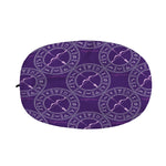 Purple Sagittarius Zodiac Pattern Print Car Side Mirror Covers