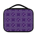 Purple Sagittarius Zodiac Pattern Print Classic Bible Case