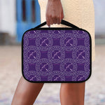 Purple Sagittarius Zodiac Pattern Print Classic Bible Case
