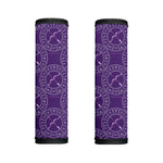 Purple Sagittarius Zodiac Pattern Print Handle Covers