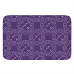 Purple Sagittarius Zodiac Pattern Print Indoor Door Mat