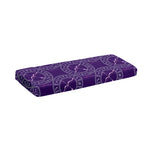 Purple Sagittarius Zodiac Pattern Print Piano Keyboard Cover