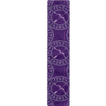 Purple Sagittarius Zodiac Pattern Print Table Runner